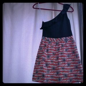 Lilly Pulitzer Firework One Shoulder Dress Size S